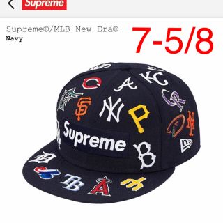 シュプリーム(Supreme)のsupreme MLB newera 7-5/8 XL 新品　nike sb(キャップ)