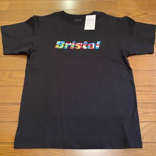 エフシーアールビー(F.C.R.B.)のF.C.Real Bristol  FLAG LOGO TEE  M BLACK(Tシャツ/カットソー(半袖/袖なし))