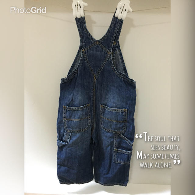 babyGAP(ベビーギャップ)のrumi様  GAPデニムサロペット80 キッズ/ベビー/マタニティのベビー服(~85cm)(パンツ)の商品写真