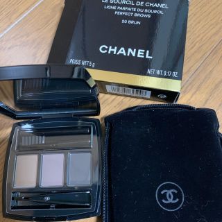 シャネル(CHANEL)のシャネル　アイブローパウダー　新品未使用(パウダーアイブロウ)