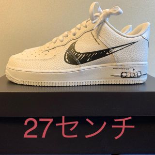 ナイキ(NIKE)のナイキ エアフォース1 ロー スケッチ　白　黒　専用(スニーカー)