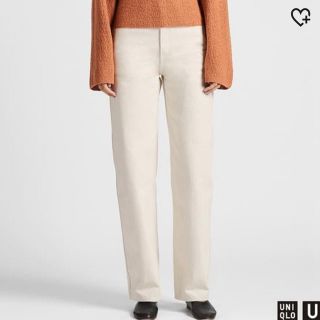 ユニクロ(UNIQLO)のユニクロ ワイドフィット カーブジーンズ 25インチ(63.5cm)(デニム/ジーンズ)