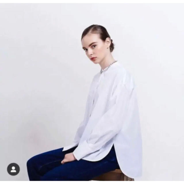 DEUXIEME CLASSE(ドゥーズィエムクラス)のyonfa boxy slit shirt (cotton) レディースのトップス(シャツ/ブラウス(長袖/七分))の商品写真