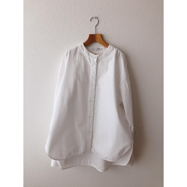 DEUXIEME CLASSE(ドゥーズィエムクラス)のyonfa boxy slit shirt (cotton) レディースのトップス(シャツ/ブラウス(長袖/七分))の商品写真