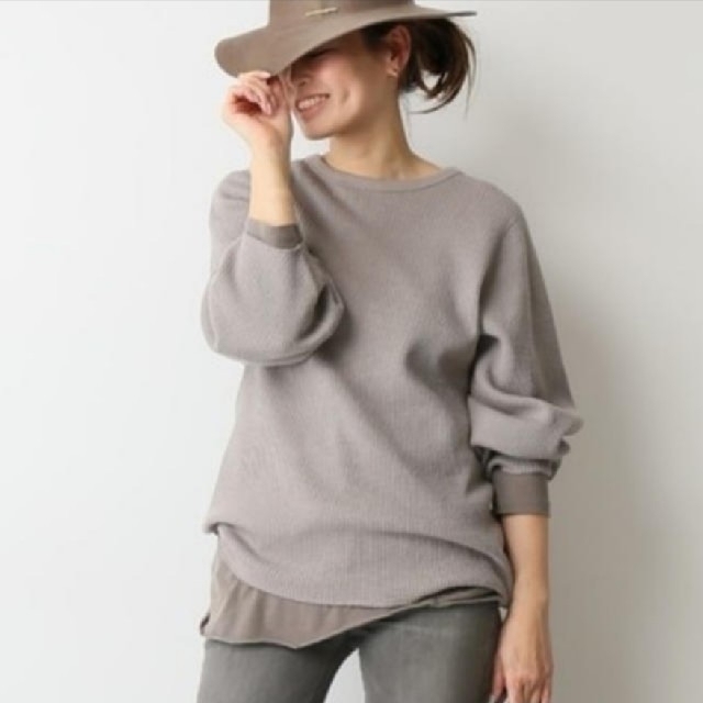 アイテムをオンラインでご 新品☆a ワッフル ワイドスリーブプル ...
