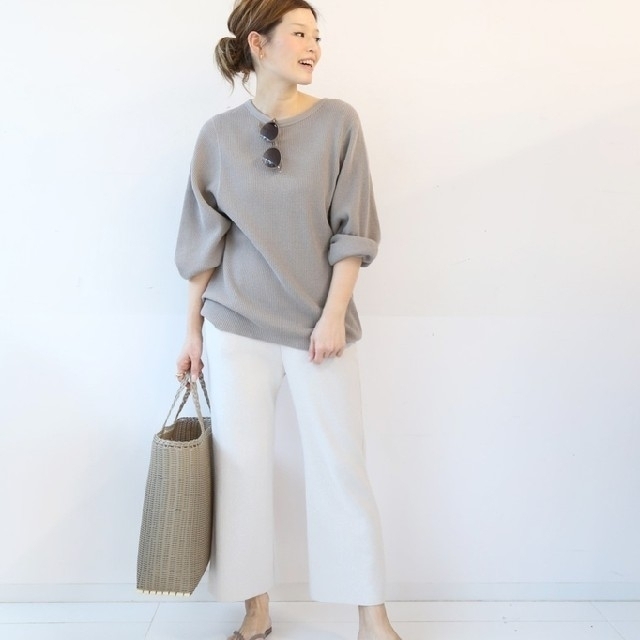 アイテムをオンラインでご 新品☆a ワッフル ワイドスリーブプル ...