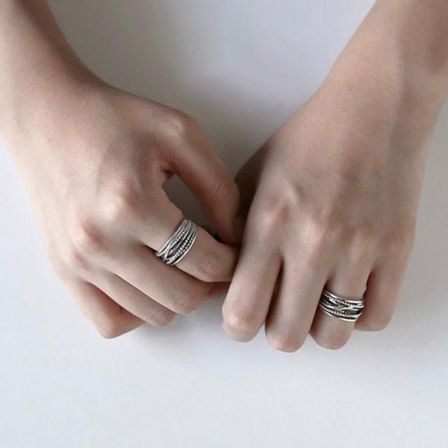 BEAUTY&YOUTH UNITED ARROWS(ビューティアンドユースユナイテッドアローズ)のAntique twist ring No.241 ハンドメイドのアクセサリー(リング)の商品写真