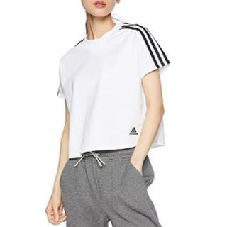 アディダス(adidas)のアディダス　ダブルニット　レディース　Tシャツ (Tシャツ(半袖/袖なし))