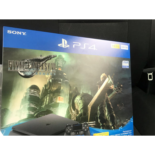 FF7リメイク　ps4 500GB同封版　新品未使用品