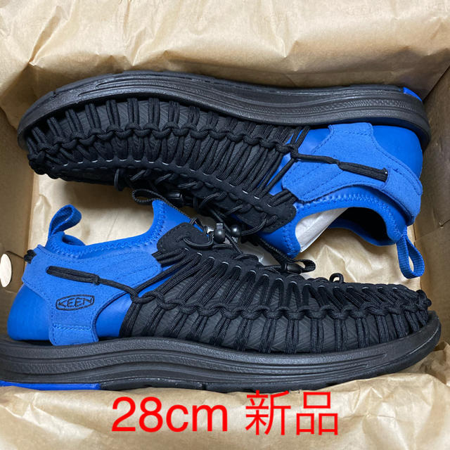 KEEN(キーン)の新品 KEEN キーン UNEEK HT 28cm 黒 青 ユニーク メンズの靴/シューズ(スニーカー)の商品写真