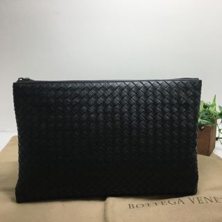 ボッテガヴェネタ(Bottega Veneta)の　Aランク✨BOTTEGA VENETA イントレチャート  クラッチバッグ(セカンドバッグ/クラッチバッグ)