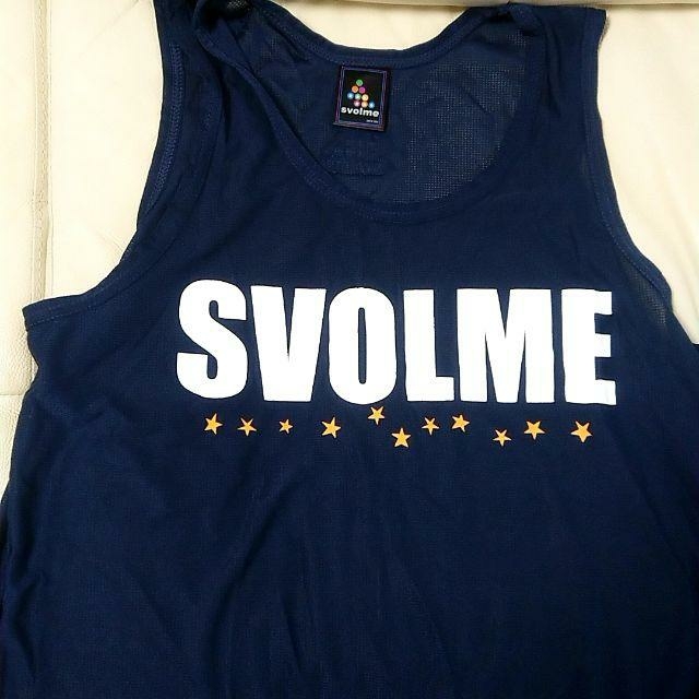 【送料込】SVOLME 新品ハーフパンツ＆未使用メッシュノースリーブ スポーツ/アウトドアのサッカー/フットサル(ウェア)の商品写真