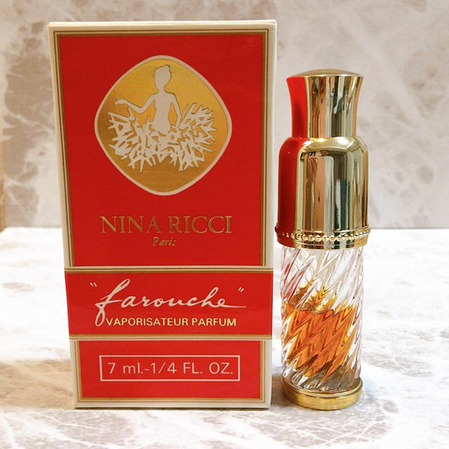 NINA RICCI - 希少品 ヴィンテージ ニナリッチ 香水 ファルーシュ 箱付きの通販 by ろあん's shop(お休み中、購入不可