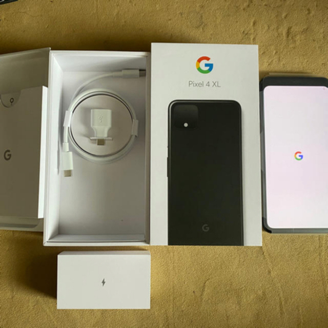 残り1台新品 Google Pixel4 XL 64GB ブラック SIMフリー-