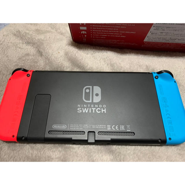 Nintendo Switch - 任天堂switch カセット付きの通販 by り's shop Nintendo Switch - 任天堂switch カセット付きの通販 by り's shop