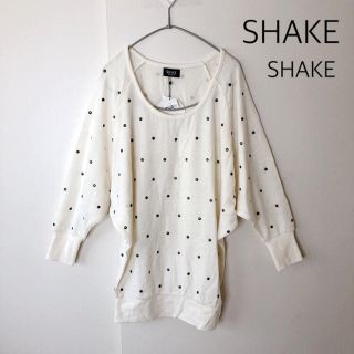 シェイクシェイク(SHAKE SHAKE)のシェイクシェイク⭐︎ビジュー付⭐︎ドルマン ニット(ニット/セーター)