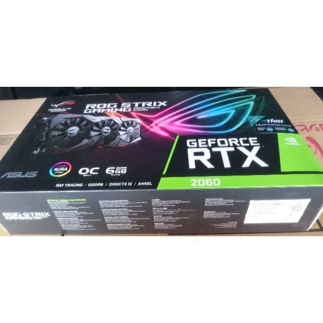 新品 ASUS ROG STRIX RTX2060 O6G GAMINGPCパーツ