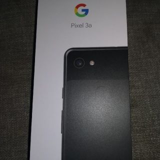 アンドロイド(ANDROID)のGoogle pixel 3a　64GB Just Black(スマートフォン本体)