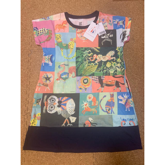 Design Tshirts Store graniph(グラニフ)のgraniphキッズワンピース 130cm キッズ/ベビー/マタニティのキッズ服女の子用(90cm~)(ワンピース)の商品写真