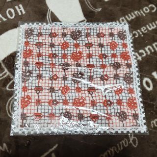 フェリシモ(FELISSIMO)のきのこ刺繍のタオルハンカチ(ハンカチ)