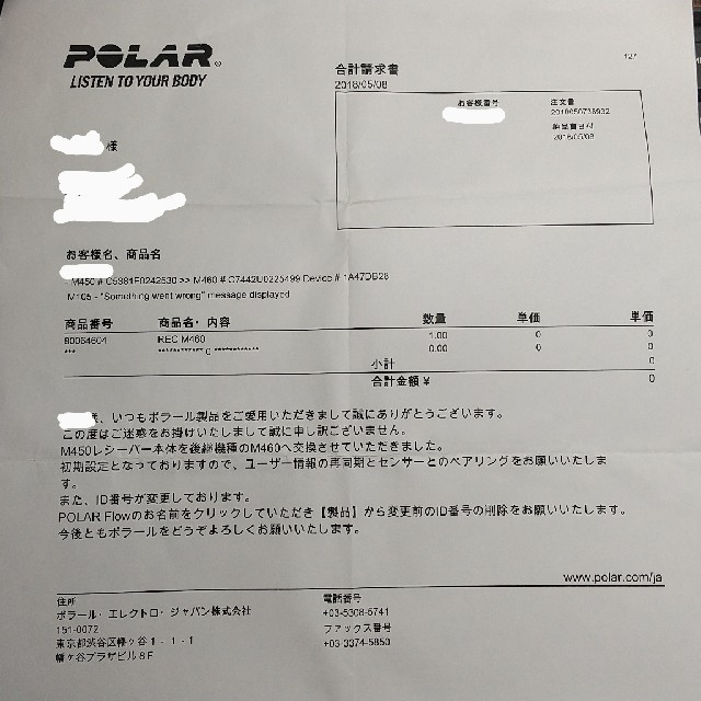 polar ポラール  H7 心拍センサー