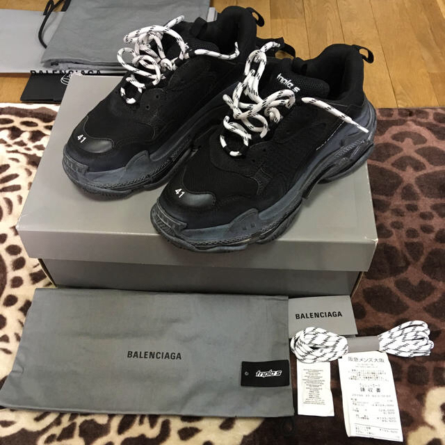 BALENCIAGA トリプルS クリアソール 41