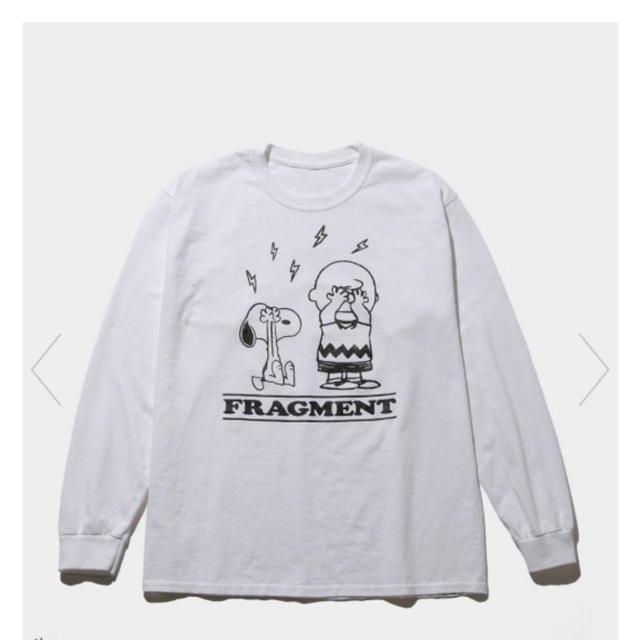 S FRAGMENT PEANUTS LONG SLEEVE TEE