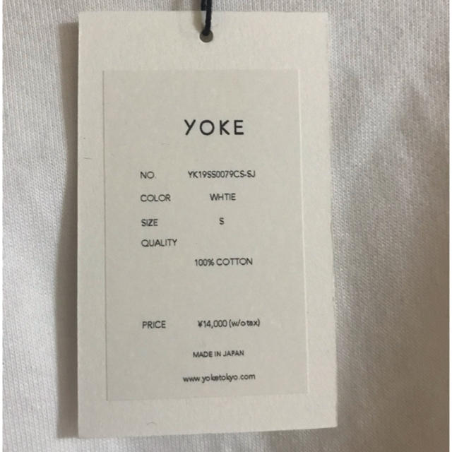 SUNSEA(サンシー)のyoke ヨーク 19ss YOKETOKYO so JOHN Tシャツ メンズのトップス(Tシャツ/カットソー(半袖/袖なし))の商品写真