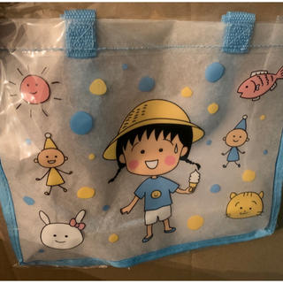 キリン(キリン)のちびまる子ちゃん　クリアバッグ　非売品(ノベルティグッズ)