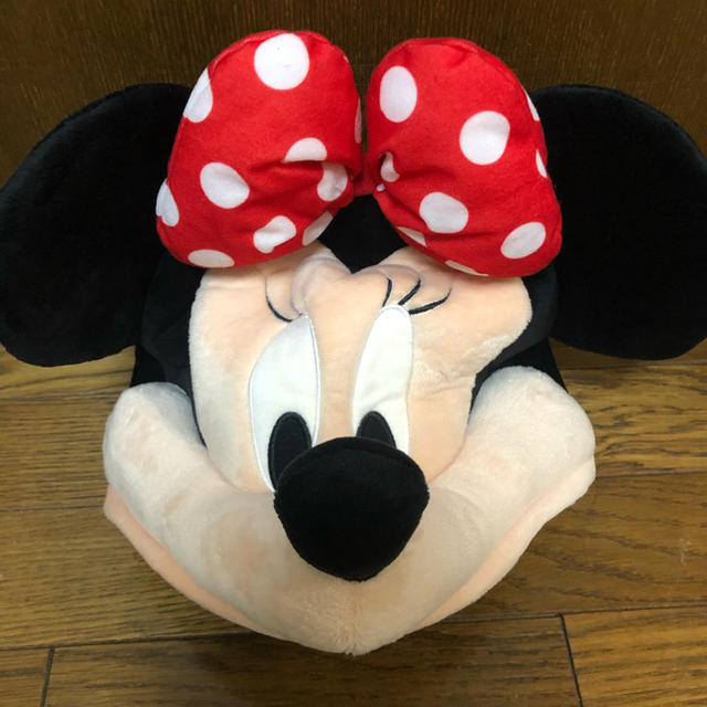 Disney(ディズニー)のミニー　帽子　Disney エンタメ/ホビーのおもちゃ/ぬいぐるみ(キャラクターグッズ)の商品写真