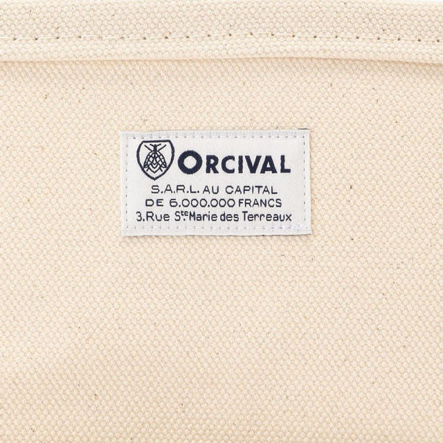ORCIVAL(オーシバル)のオーシバル　キャンバス　トート　バッグ　ネイビー　S レディースのバッグ(トートバッグ)の商品写真