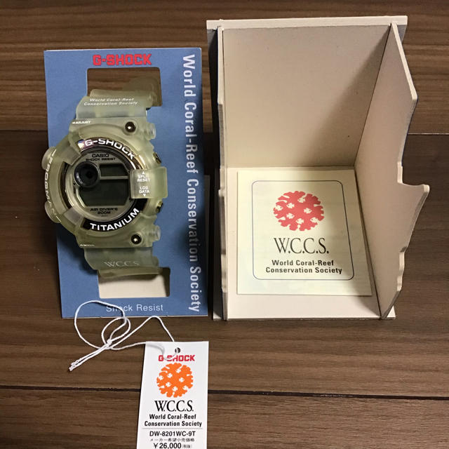 G-SHOCK(ジーショック)のGショック　WCCSフロッグマン　金 メンズの時計(腕時計(デジタル))の商品写真