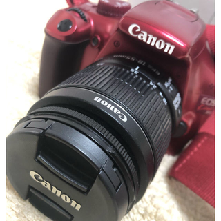 キヤノン(Canon)の【赤色の一眼！】Canon EOS KISS X50(デジタル一眼)