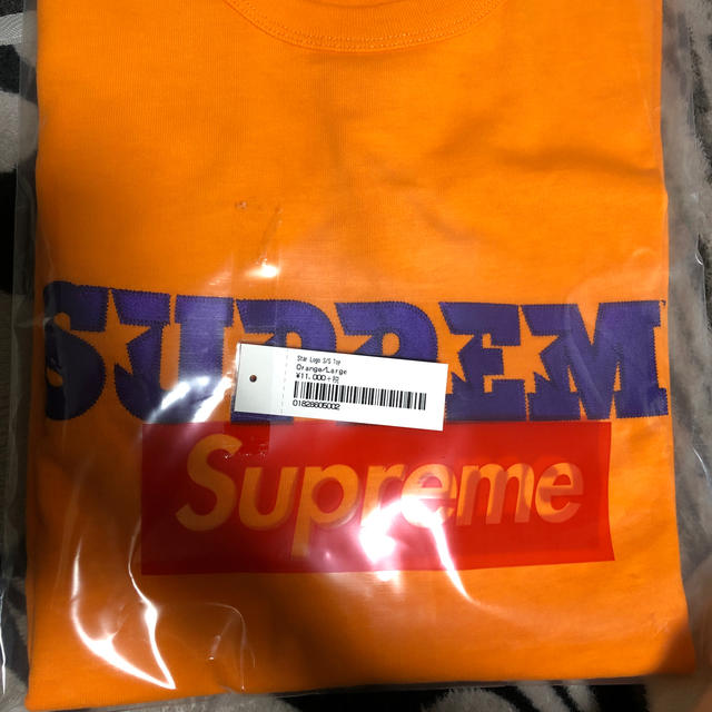 Supreme(シュプリーム)のsupreme Star Logo S/S Top orange L size メンズのトップス(Tシャツ/カットソー(半袖/袖なし))の商品写真