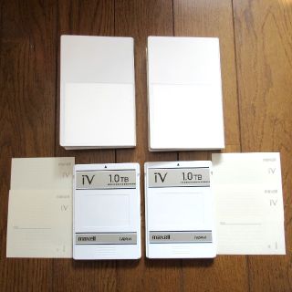 マクセル(maxell)のiVDR-S 1TB カセットハードディスク　2個セット(その他)