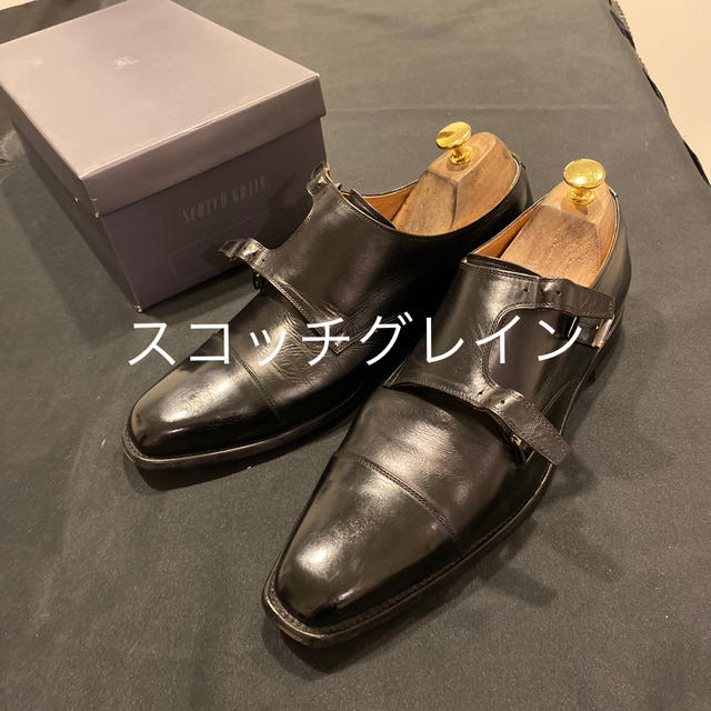 Alden(オールデン)のOGUOGU様専用　スコッチグレイン　ダブルモンク　革靴　26 メンズの靴/シューズ(ドレス/ビジネス)の商品写真