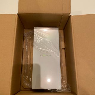 ラクテン(Rakuten)の美咲様oppo reno A 128GB 黒　新品・未開封　購入証明書同封します(スマートフォン本体)