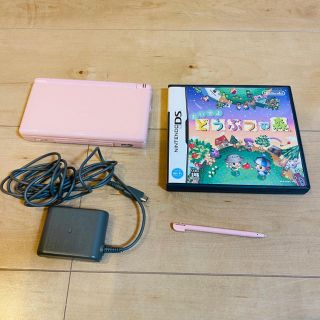 ニンテンドーDS(ニンテンドーDS)のニンテンドー DS lite 本体 + おいでよどうぶつの森 ソフト セット(家庭用ゲームソフト)