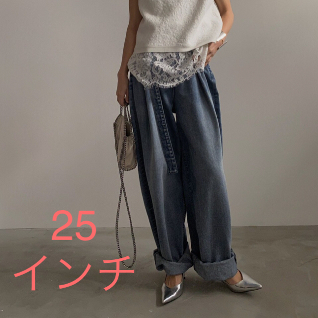 1点のみ Ameri VINTAGE CLASSIC WIDE DENIM - カジュアルパンツ