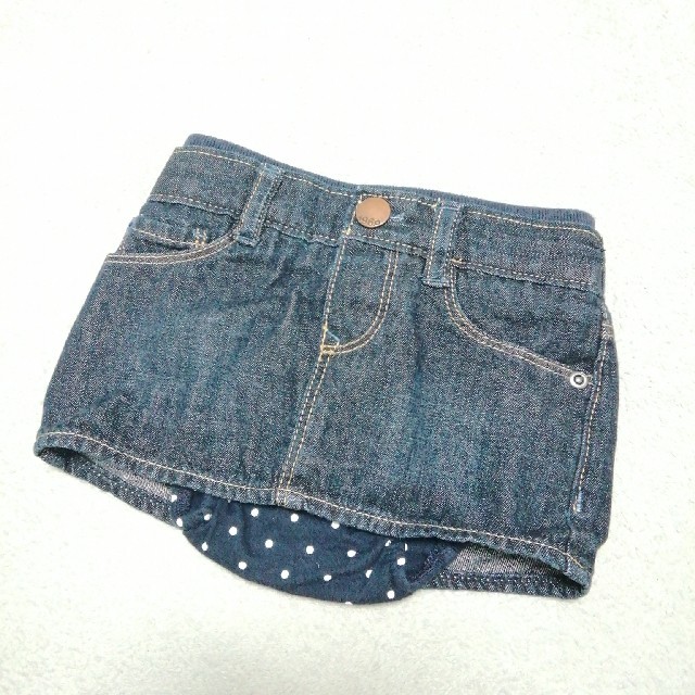 babyGAP(ベビーギャップ)のベビーギャップ♥️デニムスカート　70size　６ー１２ヶ月 キッズ/ベビー/マタニティのベビー服(~85cm)(スカート)の商品写真