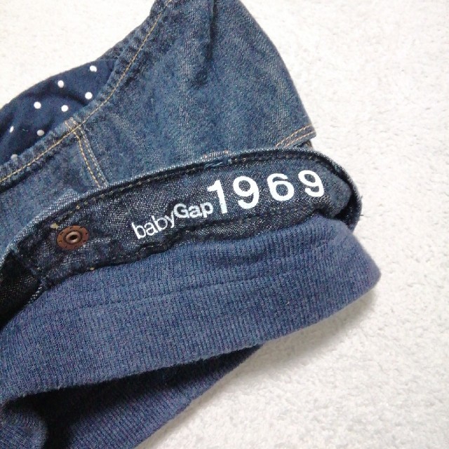 babyGAP(ベビーギャップ)のベビーギャップ♥️デニムスカート　70size　６ー１２ヶ月 キッズ/ベビー/マタニティのベビー服(~85cm)(スカート)の商品写真