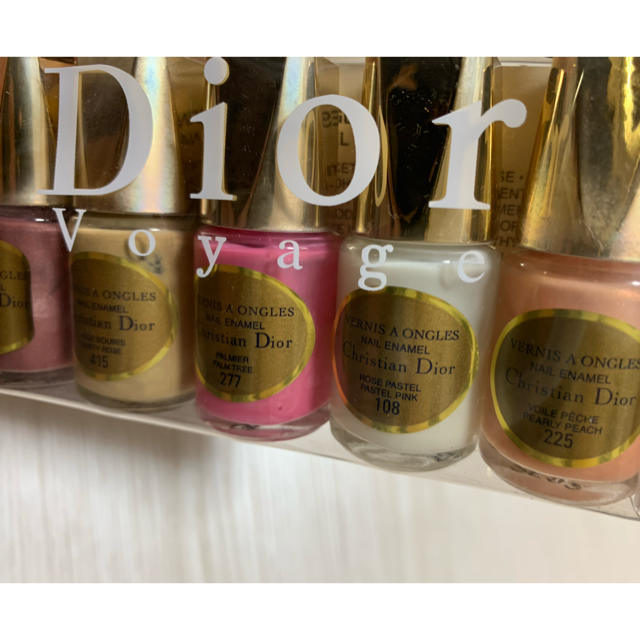 Christian Dior(クリスチャンディオール)のDior ネイル5本セット コスメ/美容のネイル(マニキュア)の商品写真