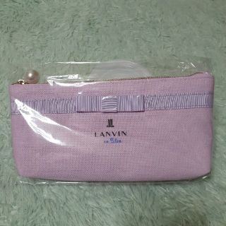 ランバン(LANVIN)のお値下げ。新品 LANVINポーチ(ポーチ)