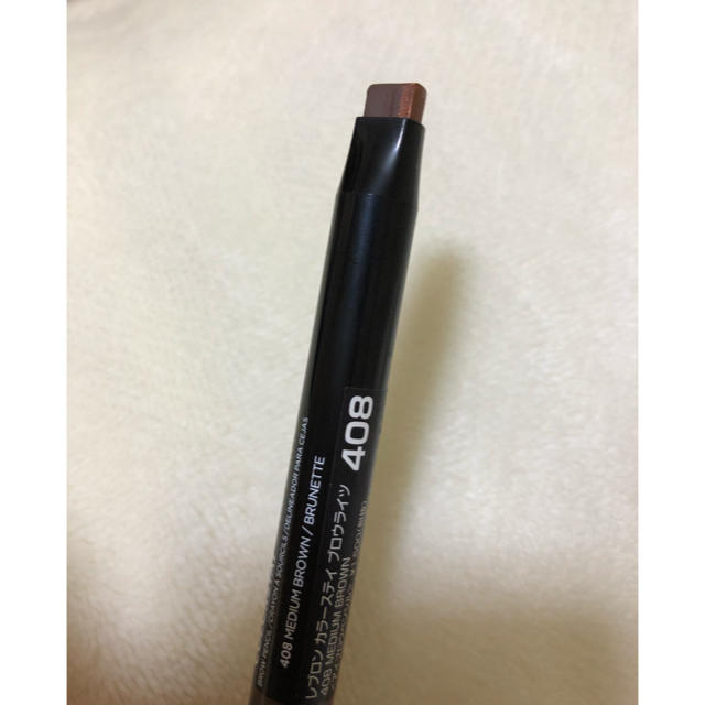 REVLON(レブロン)のレブロン カラーステイ ブロウライツ 408 Medium brown コスメ/美容のベースメイク/化粧品(アイブロウペンシル)の商品写真