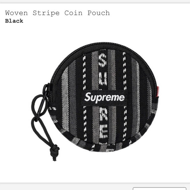 20S/S Supreme Woven Stripe Coin Pouch 割引注文