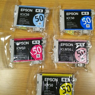 EPSON IC6CL50 インクカートリッジ 新品、未使用(デスクトップ型PC)