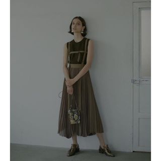 アメリヴィンテージ(Ameri VINTAGE)のameri HARNESS SUSPENDER SKIRT(ロングスカート)