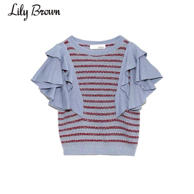 Lily Brown(リリーブラウン)のLily Brown ニット　Snidel レディースのトップス(ニット/セーター)の商品写真