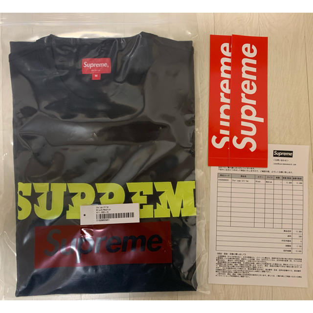 supreme シュプリーム　Mサイズ　スターロゴTシャツ　20ss