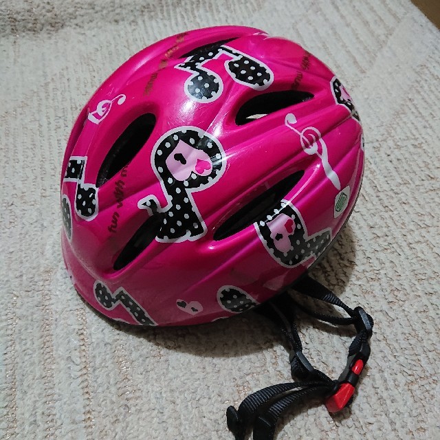 自転車ヘルメット 幼児用 ピンク